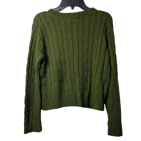 Cotton Emporium Girls Cable Knit Pullover Sweater Size Small - Picture 2 of 9